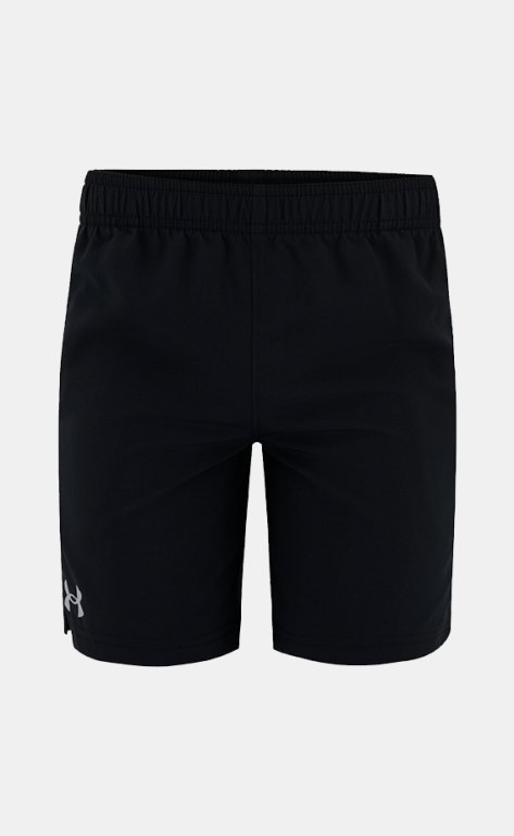 Kraťasy Under Armour Woven Logo Short Jr Black