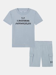 Костюм Under Armour Cargo Short Set Jr Blue