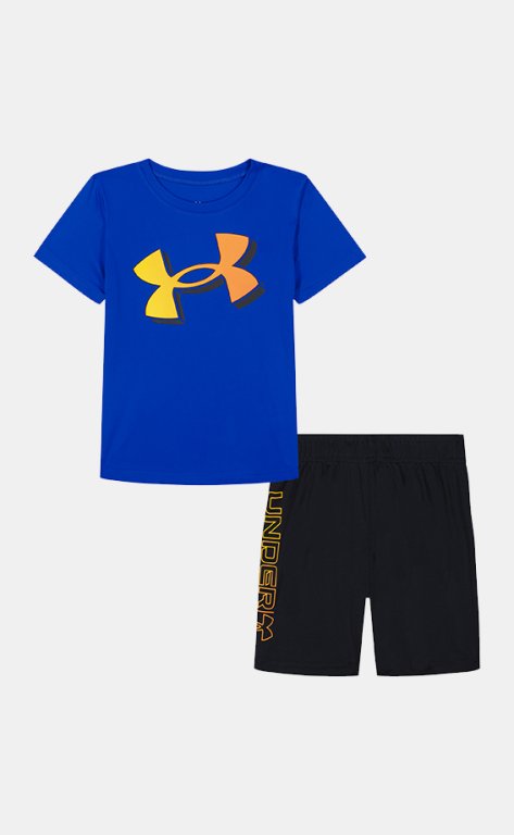Комплект Under Armour Gradient Logo SS Set Jr Blue