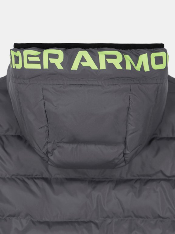 Куртка-пуховик Under Armour Pronto Colorblock Puffer Jacket Jr Grey