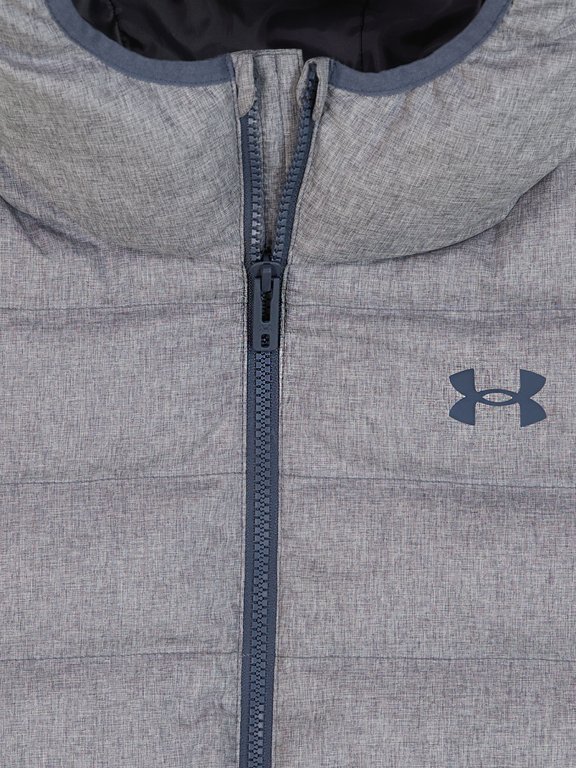 Куртка-пуховик Under Armour Pronto Colorblock Puffer Jacket Jr Grey