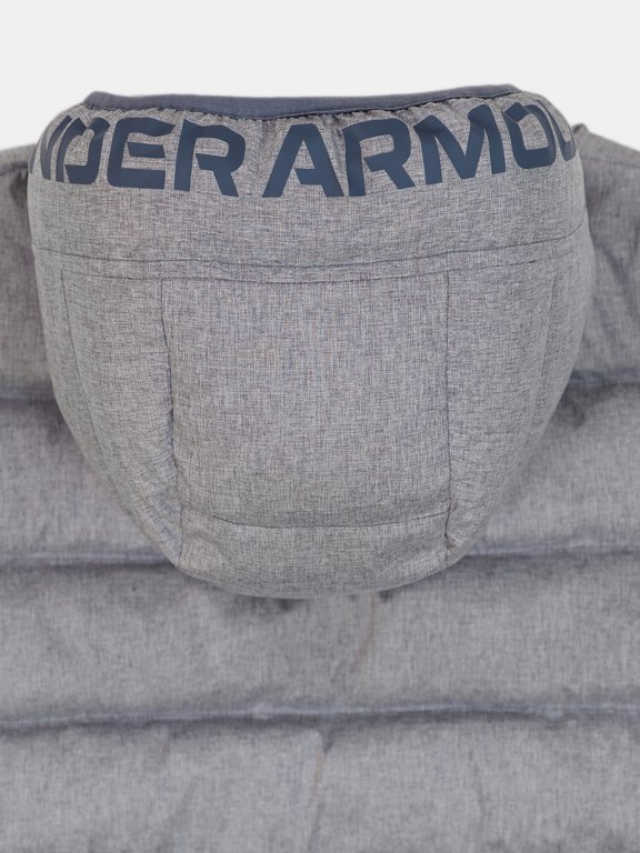 Куртка-пуховик Under Armour Pronto Colorblock Puffer Jacket Jr Grey