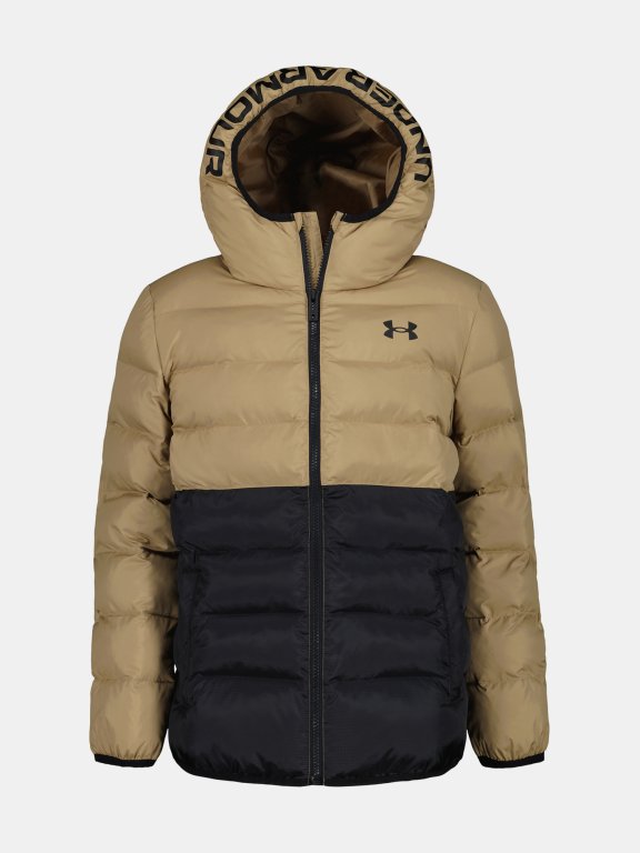 Куртка Under Armour Pronto Colorblock Puffer Jacket Jr Grey
