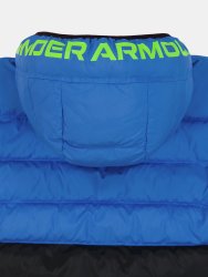 Куртка-пуховик Under Armour Pronto Colorblock Puffer Jacket Jr Blue