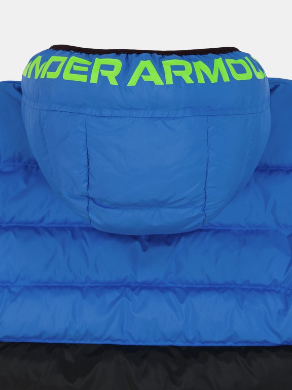 Куртка-пуховик Under Armour Pronto Colorblock Puffer Jacket Jr Blue