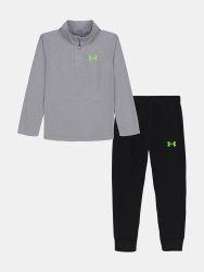Спортивний костюм Under Armour 1/4 Zip Rye Bread Set Jr Black