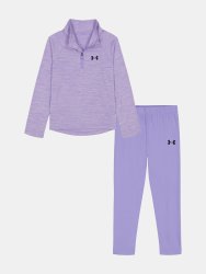 Комплект Under Armour 1/4 на блискавці Jr Grey