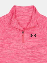 Костюм Under Armour 1/4 на блискавці Jr рожевий
