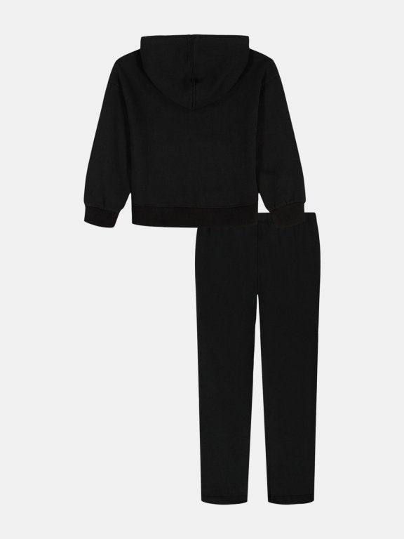 Костюм Under Armour Rival Pullover Set Jr Black