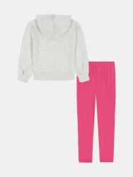 Спортивний костюм Under Armour Rival Pullover Set Jr Grey