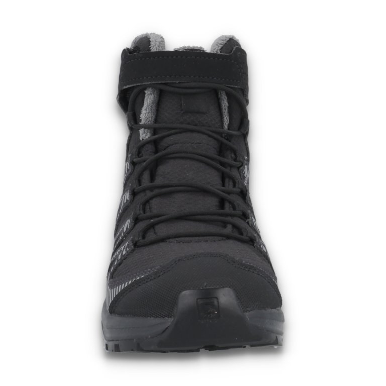 Взуття Salomon XA PRO V8 WINTER CSWP J - чорний / сірий