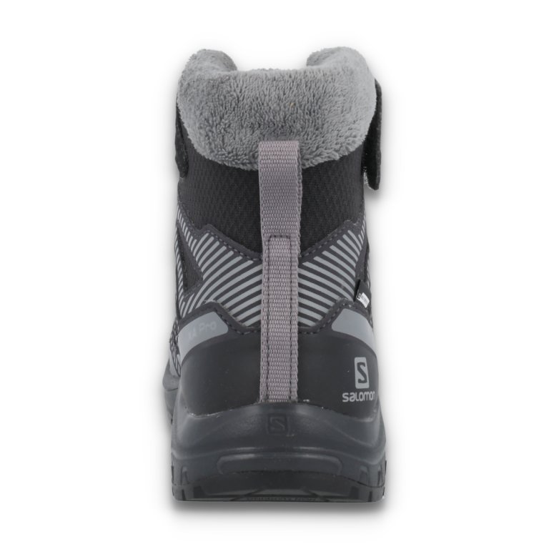 Взуття Salomon XA PRO V8 WINTER CSWP J - чорний / сірий