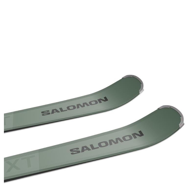 Lyže Salomon E S/MAX 8 XT + M11 GW L80 - zelená/černá/oranžová