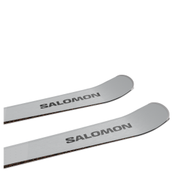 Lyže Salomon E S/MAX 12 + MI12 GW F80 - šedá/černá/bílá