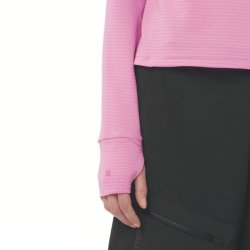 Світшот Salomon Essential Lightwarm CN W - рожевий