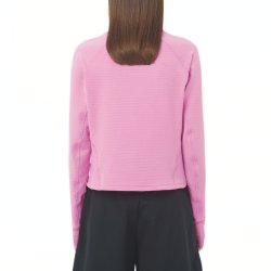 Світшот Salomon Essential Lightwarm CN W - рожевий