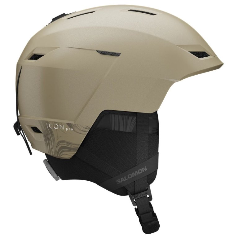 Шолом гірськолижний Salomon Icon LT Pro - бежевий