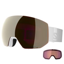 Гірськолижні окуляри Salomon Radium Pro Sigma - білі