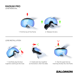 Гірськолижні окуляри Salomon Radium Pro Sigma Photo - білі