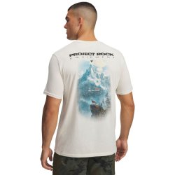 Футболка UA Project Rock Q4 SS 2 M - біла