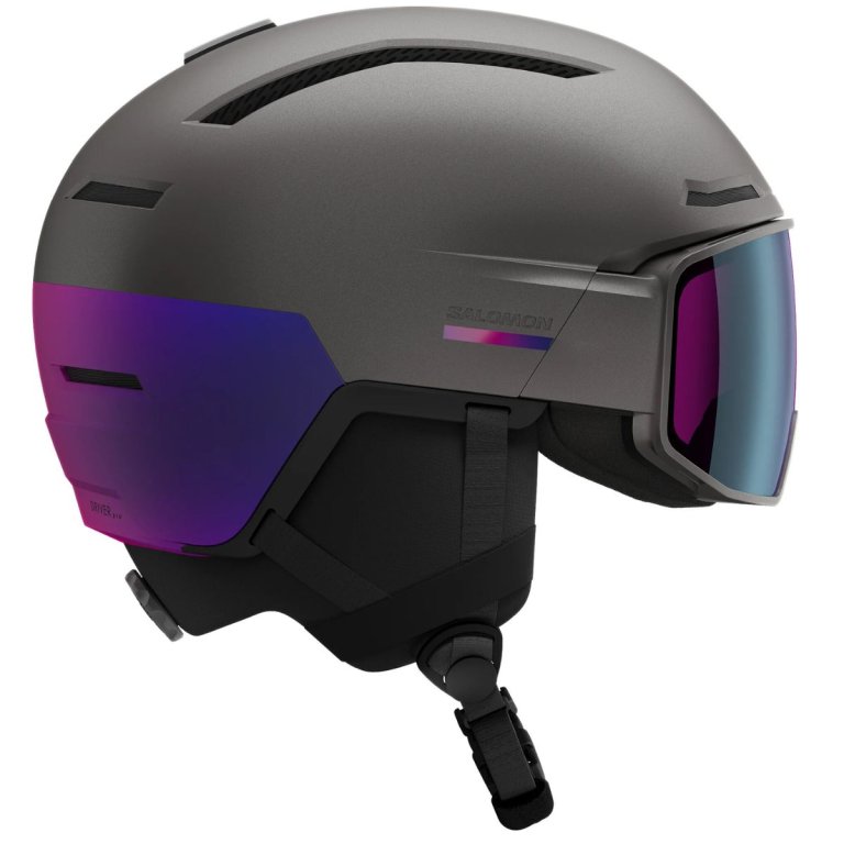 Шолом гірськолижний Salomon Driver Pro Sigma - темно-сірий