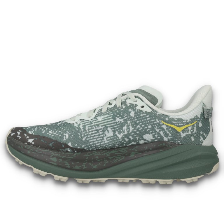 Кросівки Hoka Speedgoat 6 GTX M - бежево/зелені