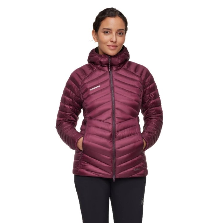 Куртка Mammut Broad Peak IN Hooded Jacket W - бордова