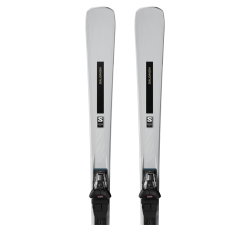 Lyže Salomon E S/Max N°10 Silv+M10 GW L80 W - stříbrná/hnědá