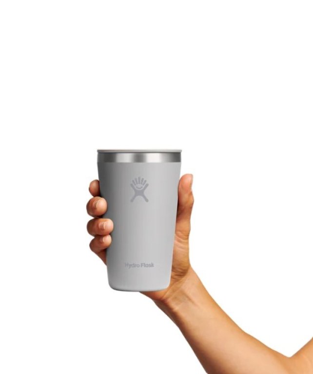 Термостакан Hydro Flask 16 oz All Around Tumbler Press-In Lid - сірий