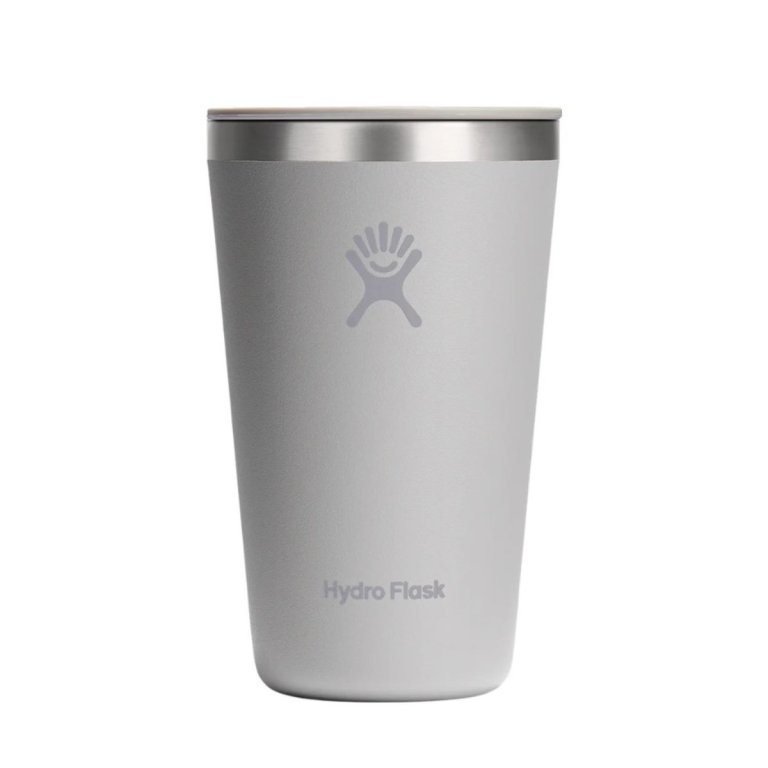 Термостакан Hydro Flask 16 oz All Around Tumbler Press-In Lid - сірий