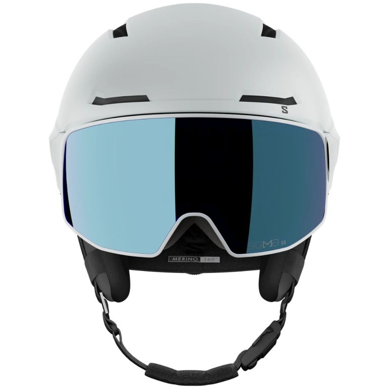 Шолом гірськолижний Salomon Driver Prime Sigma Plus - сірий