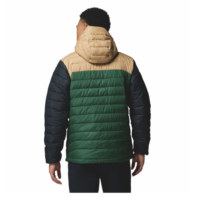 Куртка Columbia Powder Lite™ II M - зелено/бежево/чорна