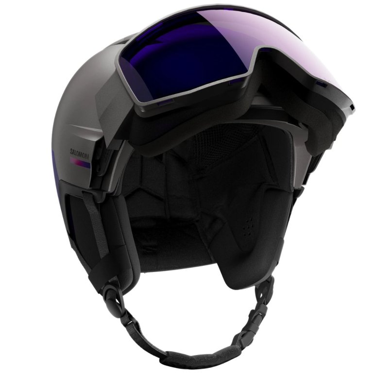 Шолом гірськолижний Salomon Driver Pro Sigma Photo Mips - темно-сірий
