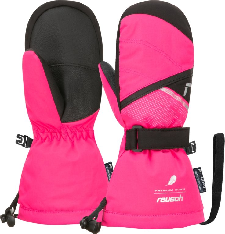 Rukavice Ski Reusch Kaden Down R-Tex XT J - ružová