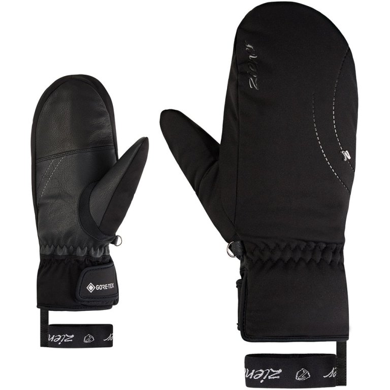 Palčáky Ski Ziener Kainoani-Z GTX W - černá