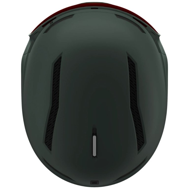 Шолом гірськолижний Salomon Driver Pro Sigma - темно-зелений