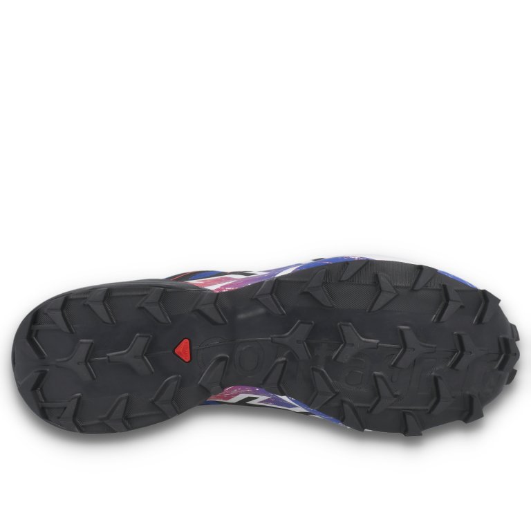 Кросівки Salomon Speedcross 6 GTX Equipe - синьо/червоно/біло/чорні