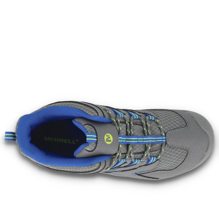 Зимові черевики Merrell Chameleon 7 Mid WP J - сіро/сині