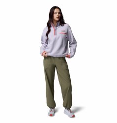 Кофта Columbia Helvetia™ II Cropped Half Snap Fleece W - фіолетова