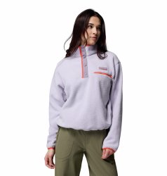 Кофта Columbia Helvetia™ II Cropped Half Snap Fleece W - фіолетова
