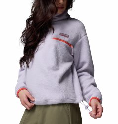 Кофта Columbia Helvetia™ II Cropped Half Snap Fleece W - фіолетова