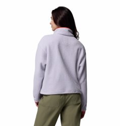 Кофта Columbia Helvetia™ II Cropped Half Snap Fleece W - фіолетова