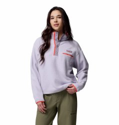 Кофта Columbia Helvetia™ II Cropped Half Snap Fleece W - фіолетова