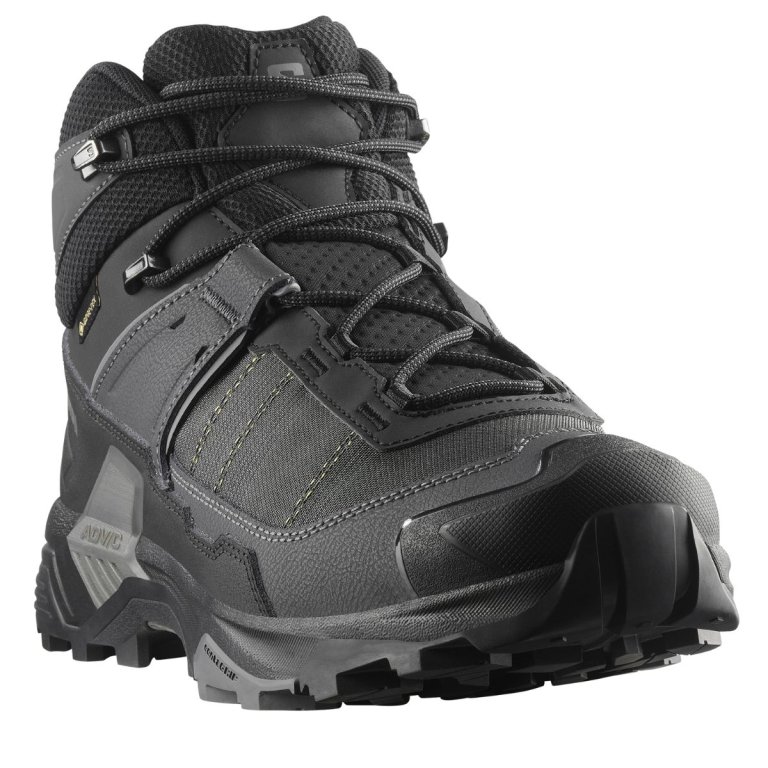 Взуття Salomon X Ultra 5 Mid Wide GTX M - чорний