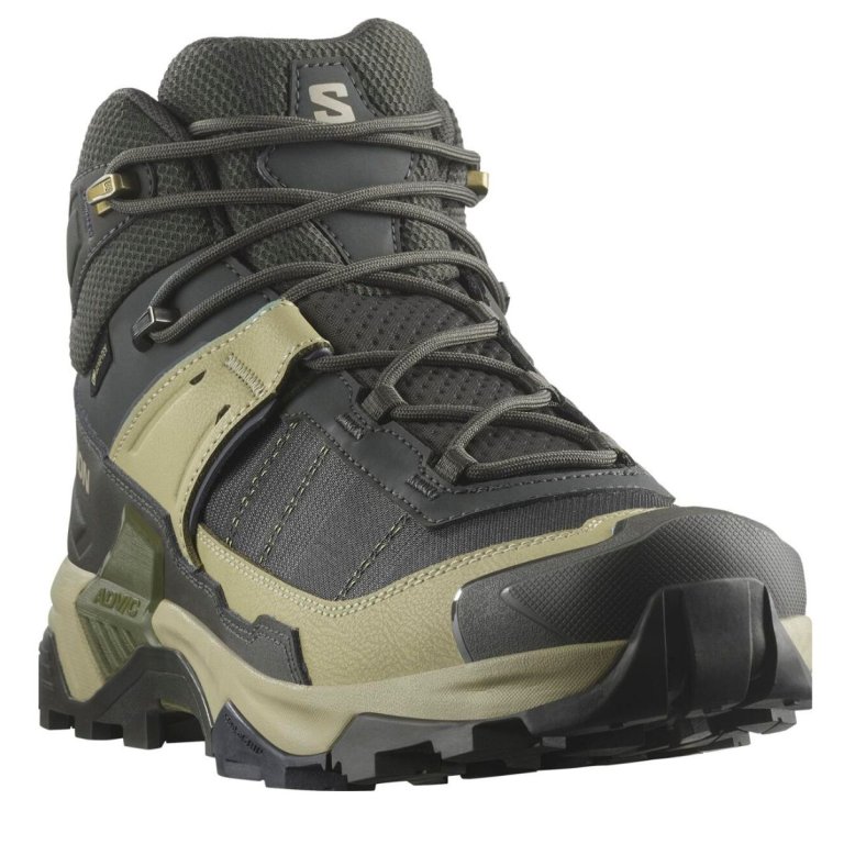 Взуття Salomon X Ultra 5 MID GTX M - сірий/зелений