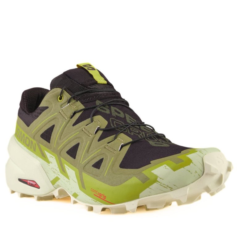 Кросівки Salomon Speedcross 6 M - чорні/зелені
