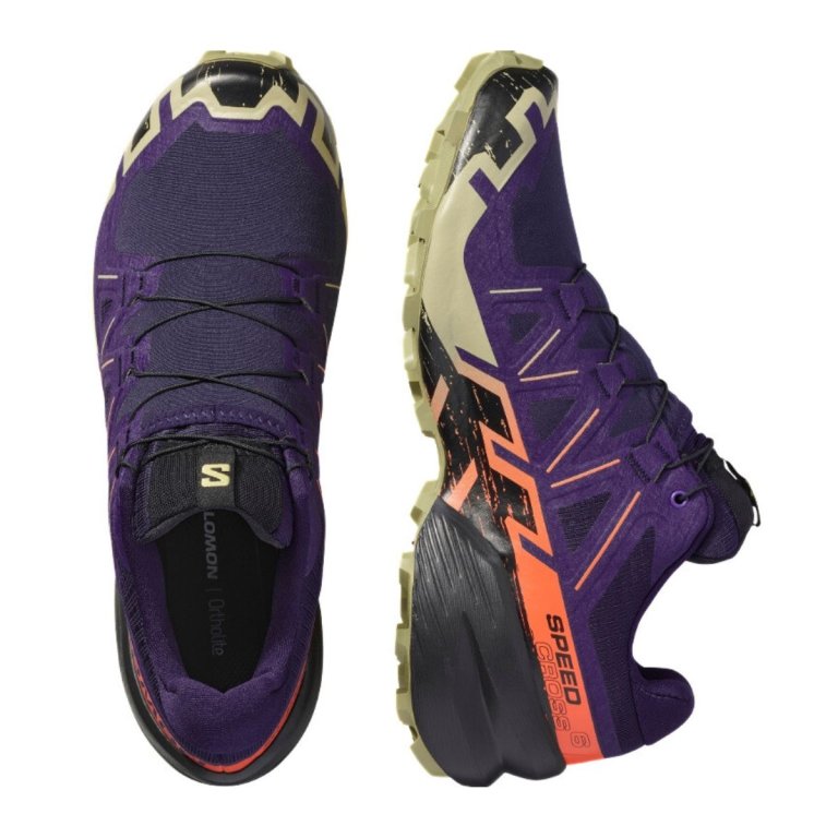 Кросівки Salomon Speedcross 6 M - синьо/червоні