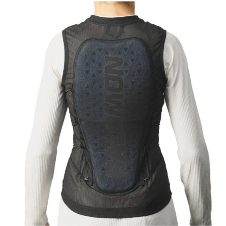Захисний жилет для хребта Salomon Flexcell Pro J - чорний