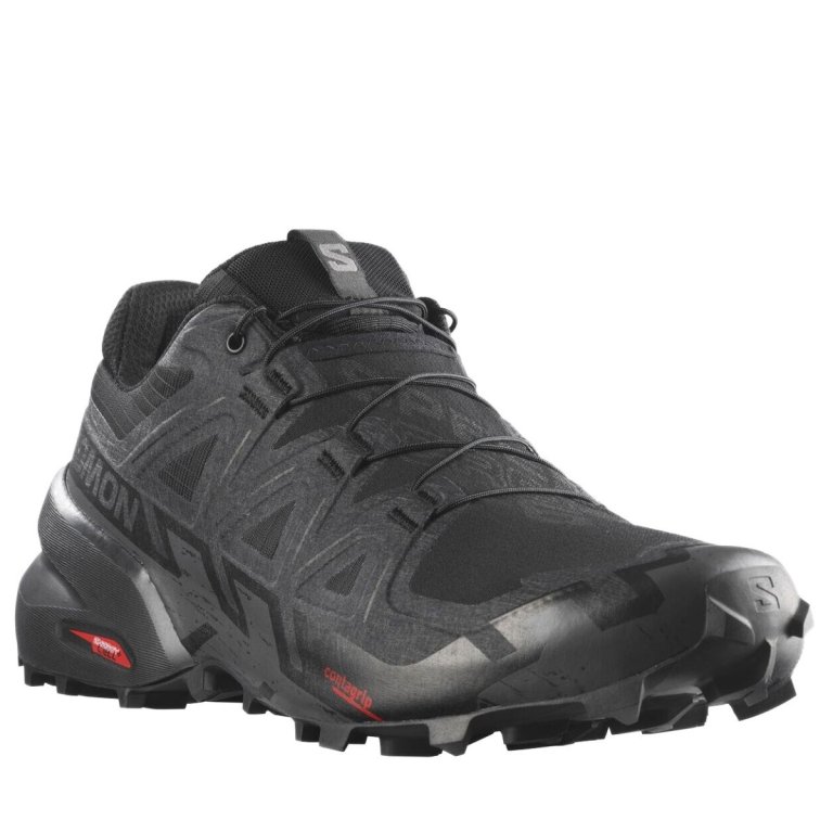 Взуття Salomon Speedcross 6 Wide M - чорний
