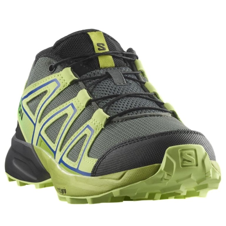 Кросівки Salomon Speedcross J - чорний / зелені